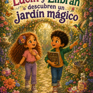 Lucín y Elibrán en el jardín mágico