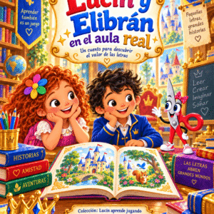 Lucín y Elibrán en el aula
